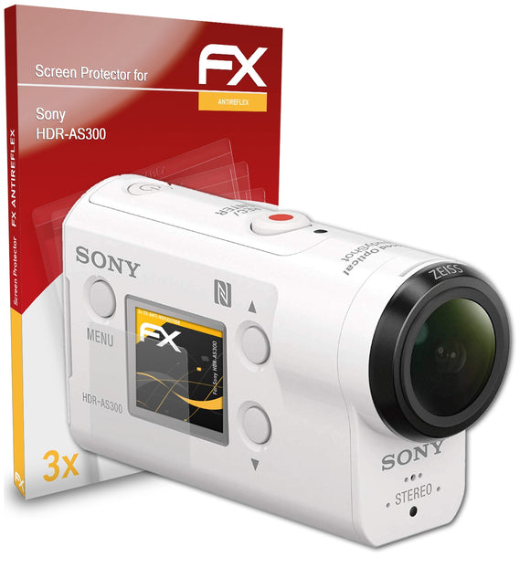 atFoliX FX-Antireflex Displayschutzfolie für Sony HDR-AS300