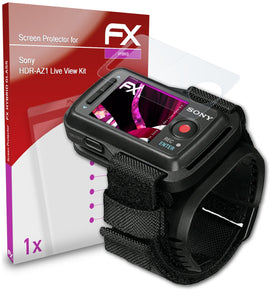 atFoliX FX-Hybrid-Glass Panzerglasfolie für Sony HDR-AZ1 (Live View Kit)