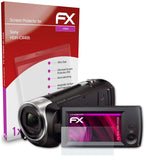 atFoliX FX-Hybrid-Glass Panzerglasfolie für Sony HDR-CX405