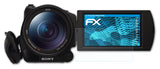 Schutzfolie atFoliX kompatibel mit Sony HDR-CX900E, ultraklare FX (3X)