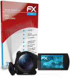 atFoliX FX-Clear Schutzfolie für Sony HDR-CX900E