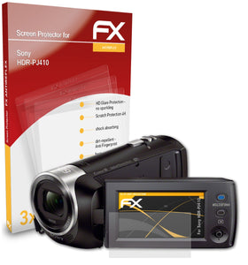 atFoliX FX-Antireflex Displayschutzfolie für Sony HDR-PJ410