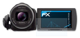 Schutzfolie atFoliX kompatibel mit Sony HDR-PJ530E, ultraklare FX (3X)