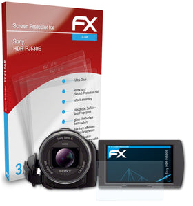 atFoliX FX-Clear Schutzfolie für Sony HDR-PJ530E