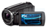 Schutzfolie atFoliX kompatibel mit Sony HDR-PJ620, ultraklare FX (3X)
