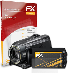 atFoliX FX-Antireflex Displayschutzfolie für Sony HDR-XR520VE