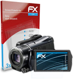 atFoliX FX-Clear Schutzfolie für Sony HDR-XR550VE
