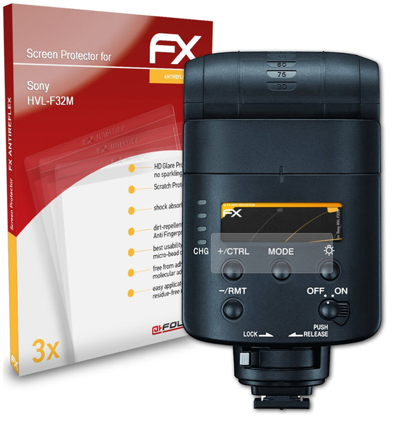 atFoliX FX-Antireflex Displayschutzfolie für Sony HVL-F32M