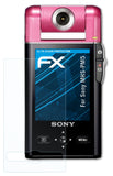 Schutzfolie atFoliX kompatibel mit Sony MHS-PM5, ultraklare FX (3X)