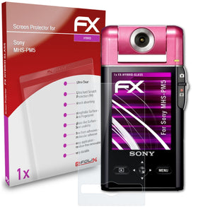 atFoliX FX-Hybrid-Glass Panzerglasfolie für Sony MHS-PM5