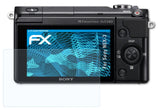 Schutzfolie atFoliX kompatibel mit Sony NEX-3, ultraklare FX (3X)