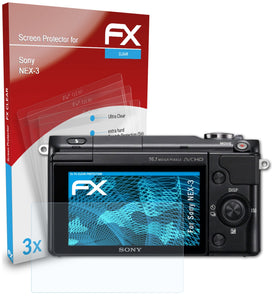 atFoliX FX-Clear Schutzfolie für Sony NEX-3