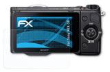 Schutzfolie atFoliX kompatibel mit Sony NEX-5R, ultraklare FX (3X)