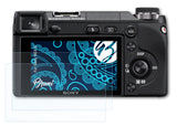 Schutzfolie Bruni kompatibel mit Sony NEX-6, glasklare (2X)