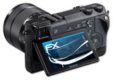 Schutzfolie atFoliX kompatibel mit Sony NEX-7, ultraklare FX (3X)