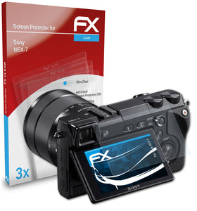 atFoliX FX-Clear Schutzfolie für Sony NEX-7