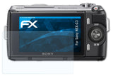 Schutzfolie atFoliX kompatibel mit Sony NEX-C3, ultraklare FX (3X)