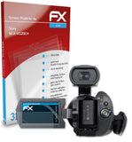 atFoliX FX-Clear Schutzfolie für Sony NEX-VG20EH