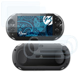 Schutzfolie Bruni kompatibel mit Sony PlayStation Vita Slim, glasklare (2er Set)