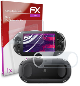 atFoliX FX-Hybrid-Glass Panzerglasfolie für Sony PlayStation Vita Slim