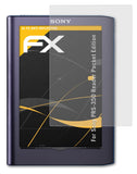 Panzerfolie atFoliX kompatibel mit Sony PRS-350 Reader Pocket Edition, entspiegelnde und stoßdämpfende FX (2X)