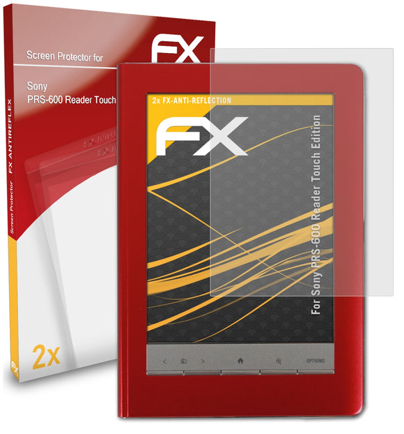 atFoliX FX-Antireflex Displayschutzfolie für Sony PRS-600 Reader Touch Edition