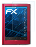 Schutzfolie atFoliX kompatibel mit Sony PRS-650 Reader Touch Edition, ultraklare FX (2X)