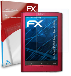 atFoliX FX-Clear Schutzfolie für Sony PRS-650 Reader Touch Edition