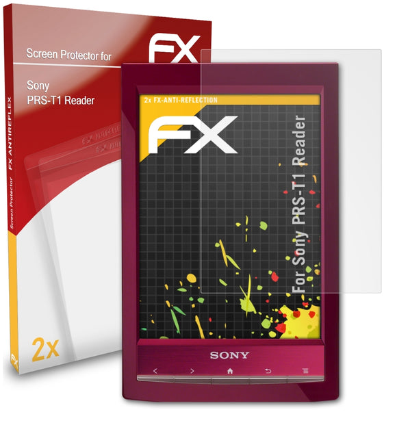 atFoliX FX-Antireflex Displayschutzfolie für Sony PRS-T1 Reader