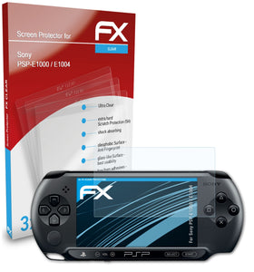 atFoliX FX-Clear Schutzfolie für Sony PSP-E1000 / E1004