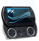 Schutzfolie atFoliX kompatibel mit Sony PSP Go N1000, ultraklare FX (3X)