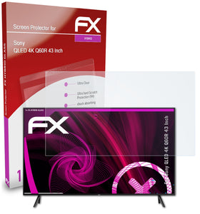 atFoliX FX-Hybrid-Glass Panzerglasfolie für Sony QLED 4K Q60R (43 Inch)