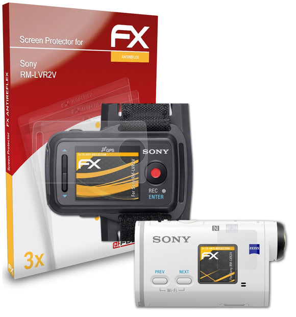 atFoliX FX-Antireflex Displayschutzfolie für Sony RM-LVR2V