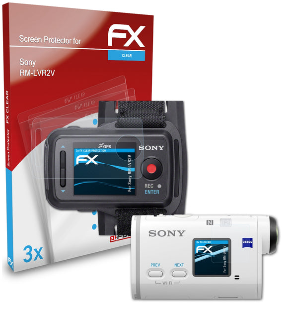 atFoliX FX-Clear Schutzfolie für Sony RM-LVR2V