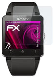 Glasfolie atFoliX kompatibel mit Sony SmartWatch 2, 9H Hybrid-Glass FX