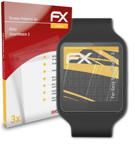 atFoliX FX-Antireflex Displayschutzfolie für Sony SmartWatch 3