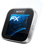 Schutzfolie atFoliX kompatibel mit Sony SmartWatch, ultraklare FX (3X)