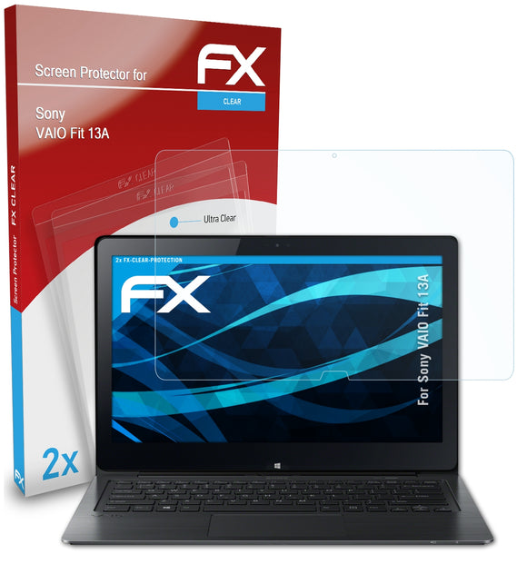 atFoliX FX-Clear Schutzfolie für Sony VAIO Fit 13A