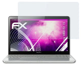 atFoliX Glasfolie kompatibel mit Sony VAIO Fit 15, 9H Hybrid-Glass FX Panzerfolie