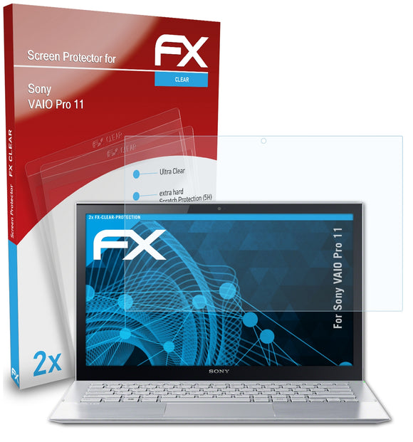 atFoliX FX-Clear Schutzfolie für Sony VAIO Pro 11