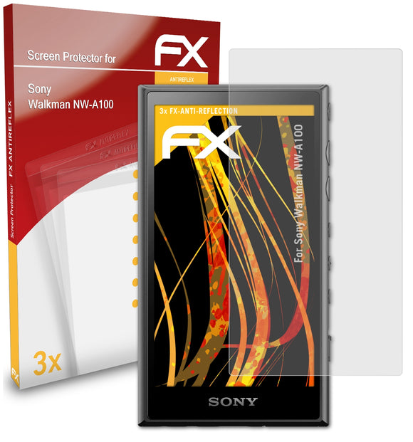 atFoliX FX-Antireflex Displayschutzfolie für Sony Walkman NW-A100