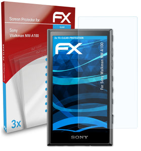 atFoliX FX-Clear Schutzfolie für Sony Walkman NW-A100