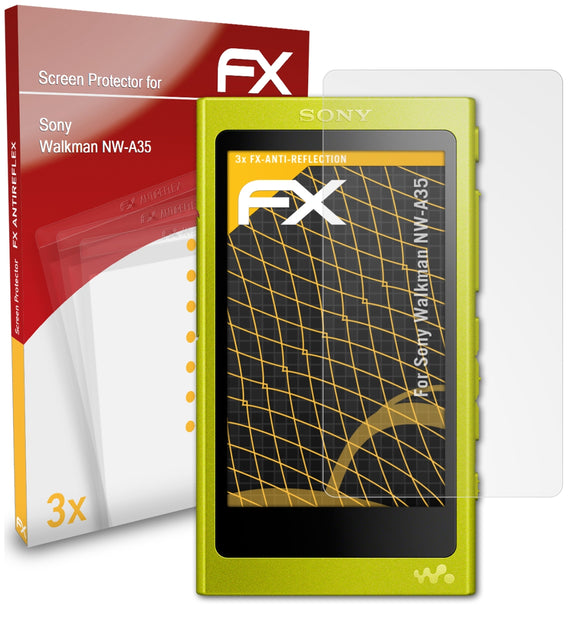 atFoliX FX-Antireflex Displayschutzfolie für Sony Walkman NW-A35