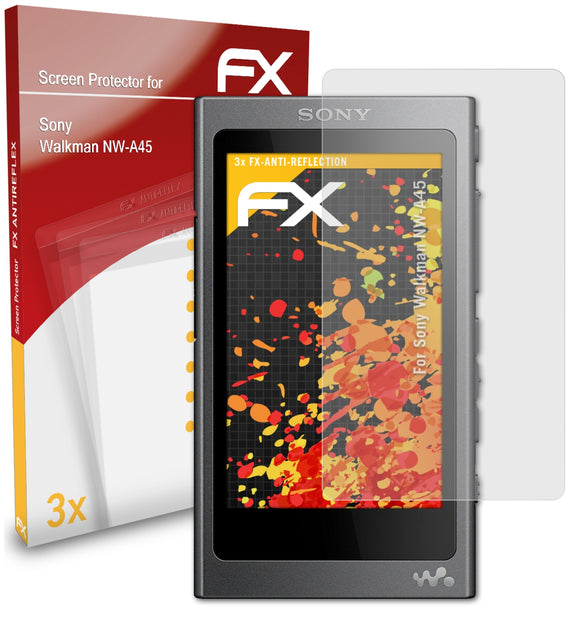 atFoliX FX-Antireflex Displayschutzfolie für Sony Walkman NW-A45