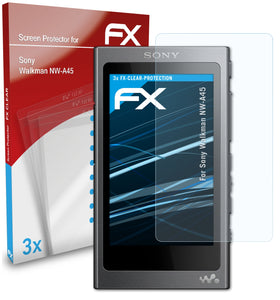 atFoliX FX-Clear Schutzfolie für Sony Walkman NW-A45
