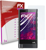 atFoliX FX-Hybrid-Glass Panzerglasfolie für Sony Walkman NW-ZX2