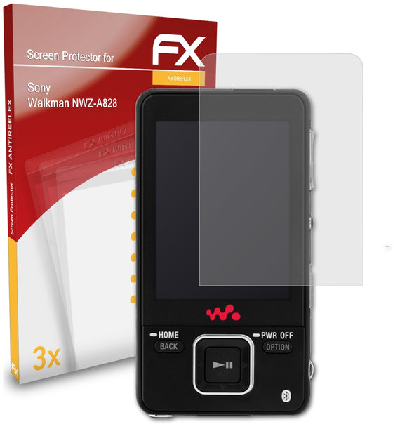 atFoliX FX-Antireflex Displayschutzfolie für Sony Walkman NWZ-A828