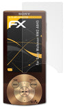 Panzerfolie atFoliX kompatibel mit Sony Walkman NWZ-A845, entspiegelnde und stoßdämpfende FX (3X)