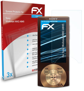 atFoliX FX-Clear Schutzfolie für Sony Walkman NWZ-A845