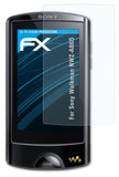 Schutzfolie atFoliX kompatibel mit Sony Walkman NWZ-A865, ultraklare FX (3X)